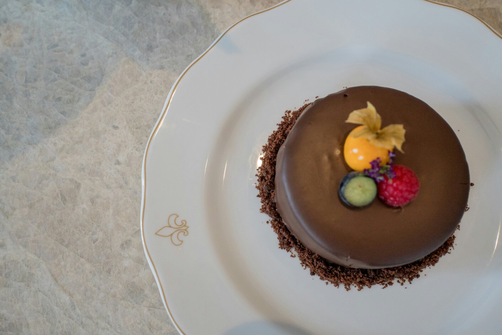 Valrhona Dark Chocolate Lava Souffle